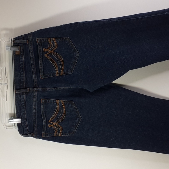 DKNY Jeans Times Square Flare Blue Jeans Size 11 Petite - Picture 9 of 16